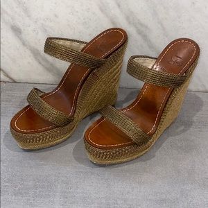 Christian Louboutin Cadena Espadrille Wedges